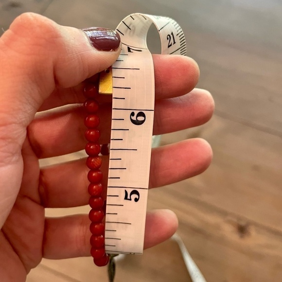 Hamsa hand, peace and love and key charm bead bracelets - Picture 5 of 7